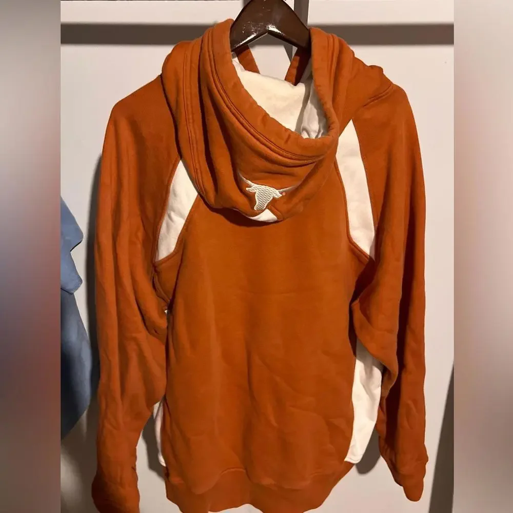 Nike Texas Longhorns Burnt Orange Hoodie (XL) - Picture 2 of 4